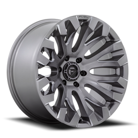Aluminum Wheels 20X9 Quake D830 6 On 135 Platinum Gray 87.1 Bore 1 Offset Fuel Off Road Wheels
