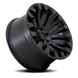 Aluminum Wheels 18X9 Quake D831 6 On 135 Blackout 87.1 Bore 1 Offset Fuel Off Road Wheels