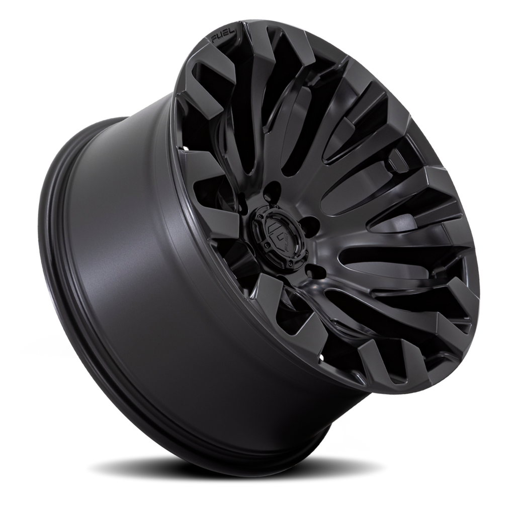 Aluminum Wheels 20X9 Quake D831 5 On 139.7 Blackout 78.1 Bore 1 Offset Fuel Off Road Wheels