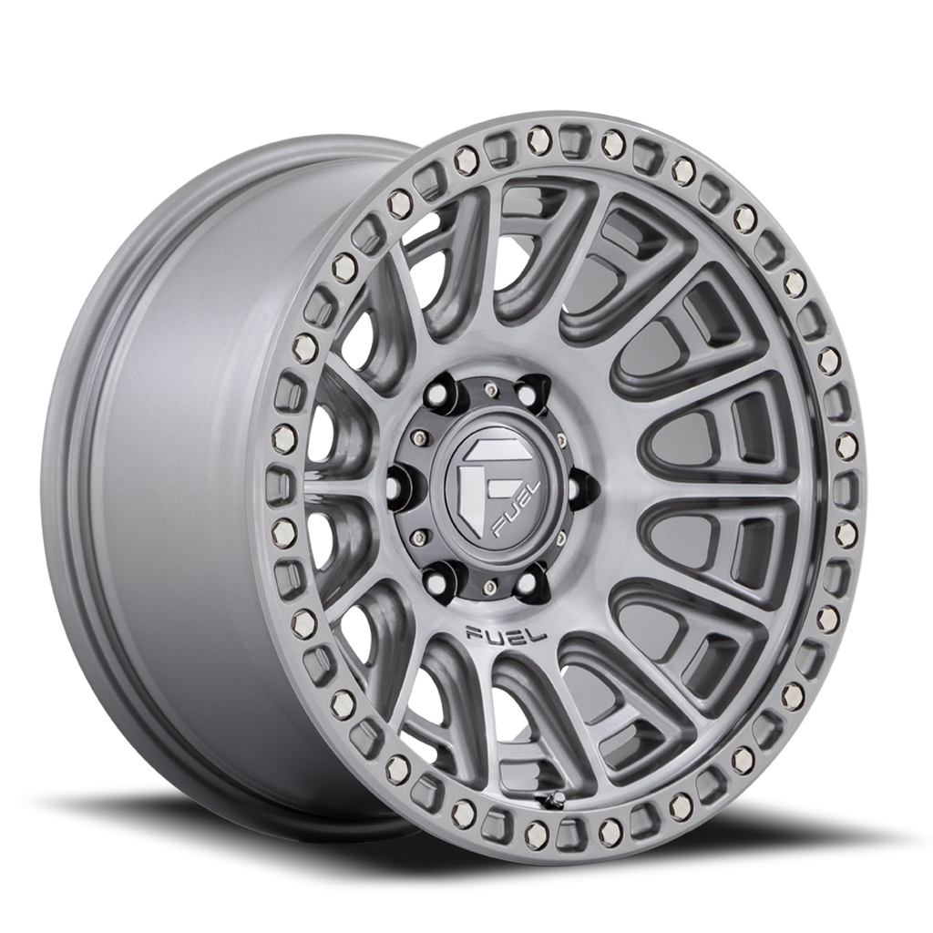 Aluminum Wheels 20X9 Cycle D833 6 On 139.7 Platinum Gray 106.1 Bore 1 Offset Fuel Off Road Wheels