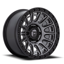 Load image into Gallery viewer, Aluminum Wheels 17X9 Cycle D835 5 On 127 Gunmetal Gray/Black Ring 71.5 Bore 1 Offset Fuel Off Road Wheels