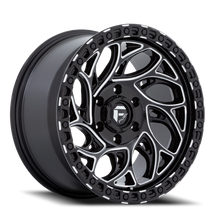Load image into Gallery viewer, Aluminum Wheels 18X9 Runner OR D840 5 On 150 Gloss Black Milled 110.1 Bore 1 Offset Fuel Off Road Wheels