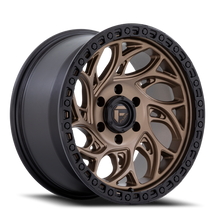 Load image into Gallery viewer, Aluminum Wheels 20X9 Runner OR D841 5 On 150 Bronze/Black Ring 110.1 Bore 1 Offset Fuel Off Road Wheels