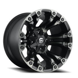 Aluminum Wheels 18X9 Vapor D851 6 On 135/6 On 139.7 Matte Black Gray Tint 106.1 Bore 19 Offset Fuel Off Road Wheels