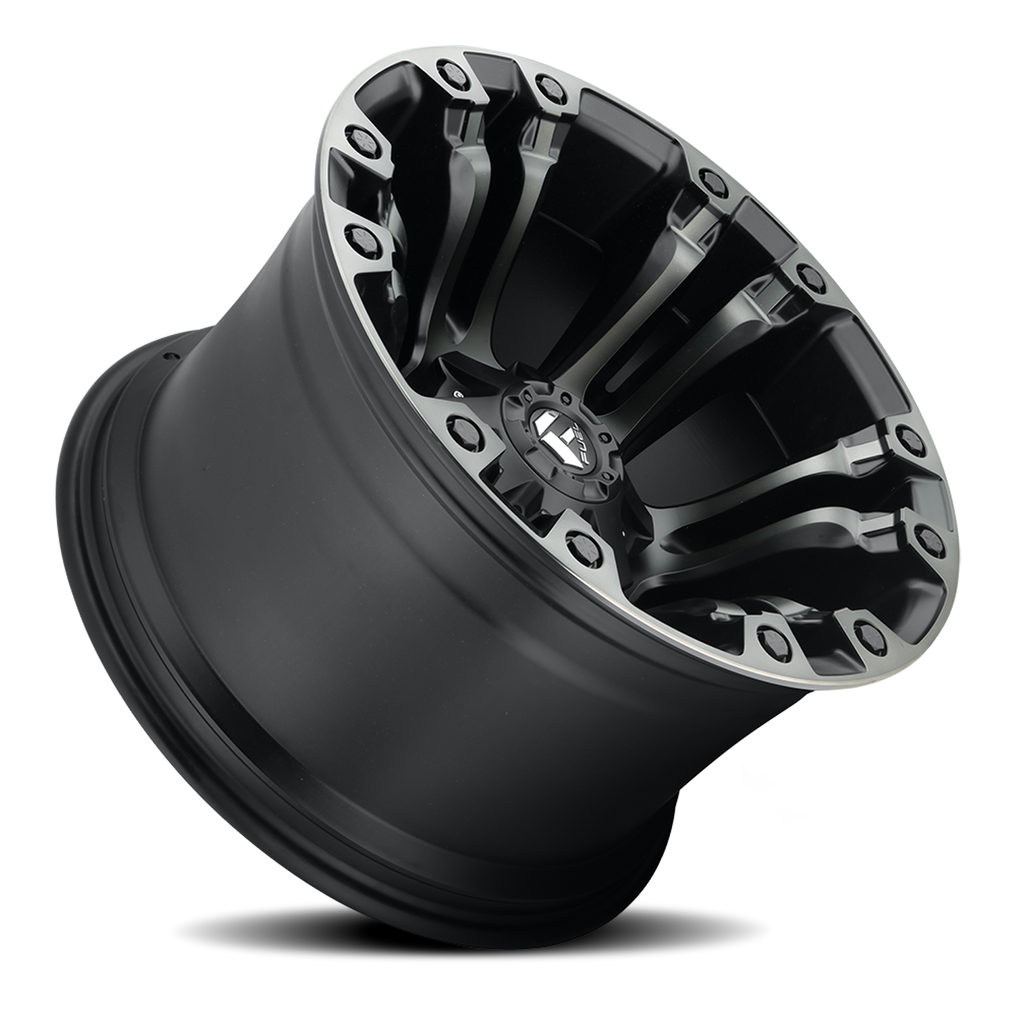 Aluminum Wheels 20X9 Vapor D851 8 On 170 Matte Black Gray Tint 125.1 Bore 1 Offset Fuel Off Road Wheels