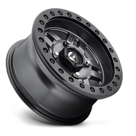Aluminum Wheels 15X7 Anza UTV D918 4 On 136 Matt Anthracite Gray Beadlock 110.2 Bore 38 Offset 5 Spoke Fuel Off Road Wheels