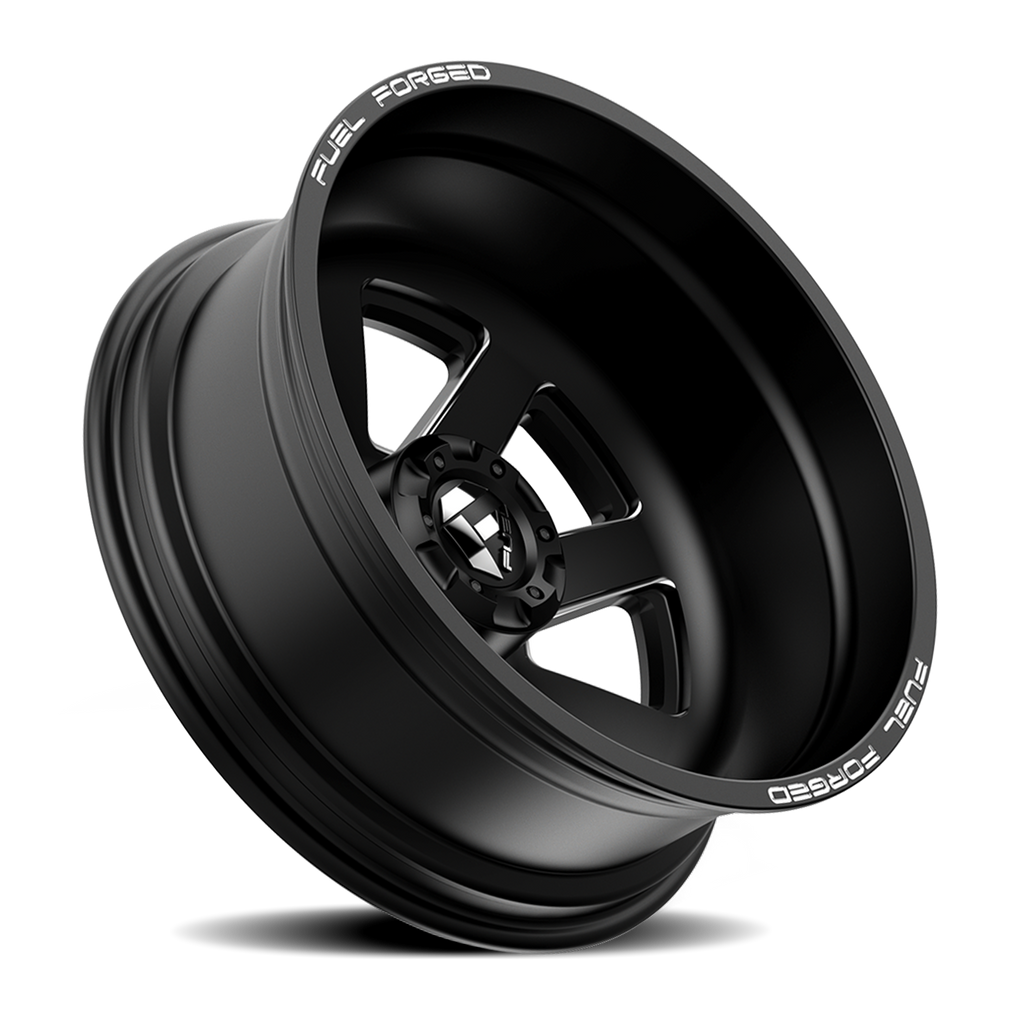 Dually Wheels 22X8.5 FF09D Dually DE09 BK 10 On 225 Matte Black Milled 170.1 Bore -202 Offset Outer Dually Fuel Off Road Wheels