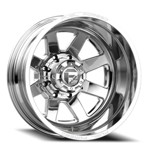 Load image into Gallery viewer, Dually Wheels 24X8.25 FF09D Dually DE09 PO 8 On 165.1 Polished 121.7 Bore -265 Offset Outer Dually Fuel Off Road Wheels