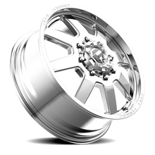 Load image into Gallery viewer, Dually Wheels 24X8.25 FF09D Dually DE09 PO 8 On 165.1 Polished 121.7 Bore 105 Offset Front Dually Fuel Off Road Wheels