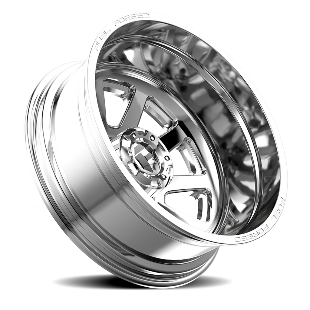 Dually Wheels 24X8.25 FF09D Dually DE09 PO 10 On 225 Polished 170.1 Bore -200 Offset Outer Dually Fuel Off Road Wheels