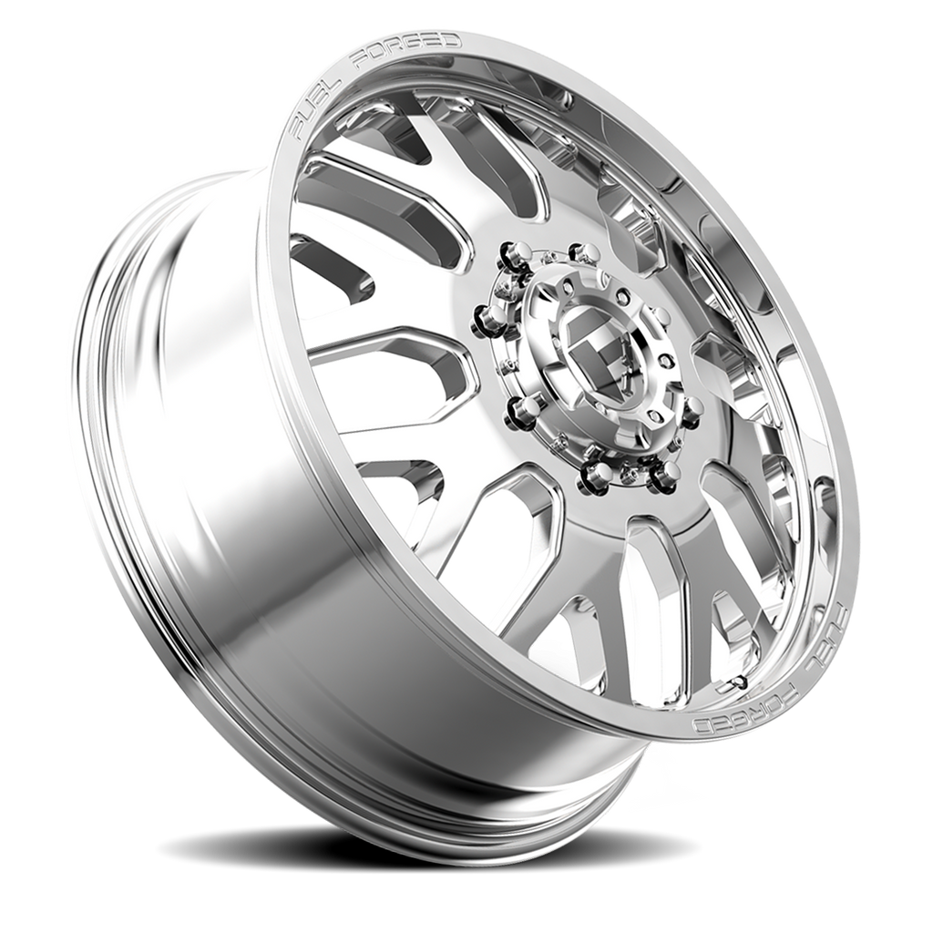 Dually Wheels 24X8.25 FF19D Dually DE19 PO 10 On 225 Polished 170.1 Bore 105 Offset Front Dually Fuel Off Road Wheels