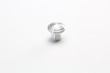 Lokar DK-011 Dash Knob; 3/16 in. Size; Lucille Style; Brushed;