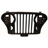 Omix DMC-5752656 Grille; Black Powder Coat;