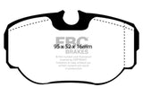 EBC Brakes UD493 Ultimax OEM Replacement Brake Pads