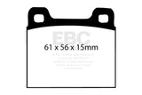 EBC Brakes UD031 Ultimax OEM Replacement Brake Pads