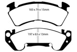 EBC Brakes UD614 Ultimax OEM Replacement Brake Pads