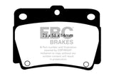 EBC Brakes UD733 Ultimax OEM Replacement Brake Pads;