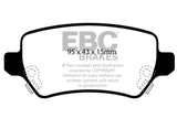 EBC Brakes UD1362 Ultimax OEM Replacement Brake Pads