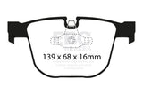 EBC Brakes UD919 Ultimax OEM Replacement Brake Pads;