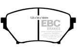 EBC Brakes UD890 Ultimax OEM Replacement Brake Pads