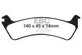EBC Brakes UD664 Ultimax OEM Replacement Brake Pads;