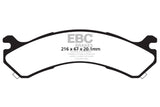 EBC Brakes UD909 Ultimax OEM Replacement Brake Pads;