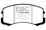 EBC Brakes UD904 Ultimax OEM Replacement Brake Pads