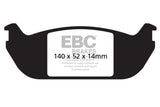 EBC Brakes UD952 Ultimax OEM Replacement Brake Pads;