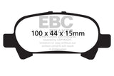 EBC Brakes UD828 Ultimax OEM Replacement Brake Pads;