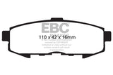 EBC Brakes UD1073 Ultimax OEM Replacement Brake Pads