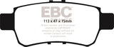 EBC Brakes DP61744 6000 Series Greenstuff Truck/SUV Brakes Disc Pads