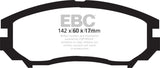 EBC Brakes UD1104 Ultimax OEM Replacement Brake Pads