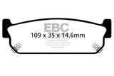 EBC Brakes UD588 Ultimax OEM Replacement Brake Pads;