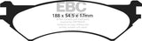 EBC Brakes UD802 Ultimax OEM Replacement Brake Pads;