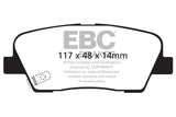 EBC Brakes UD1387 Ultimax OEM Replacement Brake Pads
