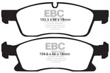 EBC Brakes UD1455 Ultimax OEM Replacement Brake Pads