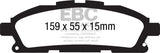 EBC Brakes UD1552 Ultimax OEM Replacement Brake Pads