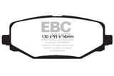 EBC Brakes UD1596 Ultimax OEM Replacement Brake Pads