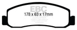 EBC Brakes UD13331 Ultimax OEM Replacement Brake Pads