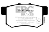 EBC Brakes UD536 Ultimax OEM Replacement Brake Pads