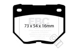 EBC Brakes DP4826R Yellowstuff Street And Track Brake Pads