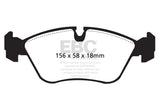 EBC Brakes UD618 Ultimax OEM Replacement Brake Pads