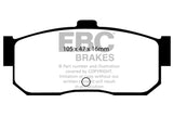EBC Brakes DP4889R Yellowstuff Street And Track Brake Pads