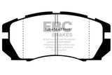 EBC Brakes DP4966R Yellowstuff Street And Track Brake Pads