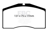 EBC Brakes DP4997R Yellowstuff Street And Track Brake Pads
