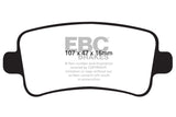 EBC Brakes UD1430 Ultimax OEM Replacement Brake Pads