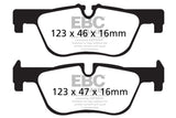 EBC Brakes UD1613 Ultimax OEM Replacement Brake Pads