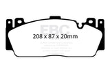 EBC Brakes DP52148NDX Bluestuff NDX Full Race Brake Pads