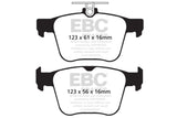 EBC Brakes DP52173NDX Bluestuff NDX Full Race Brake Pads
