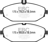 EBC Brakes UD1794 Ultimax OEM Replacement Brake Pads
